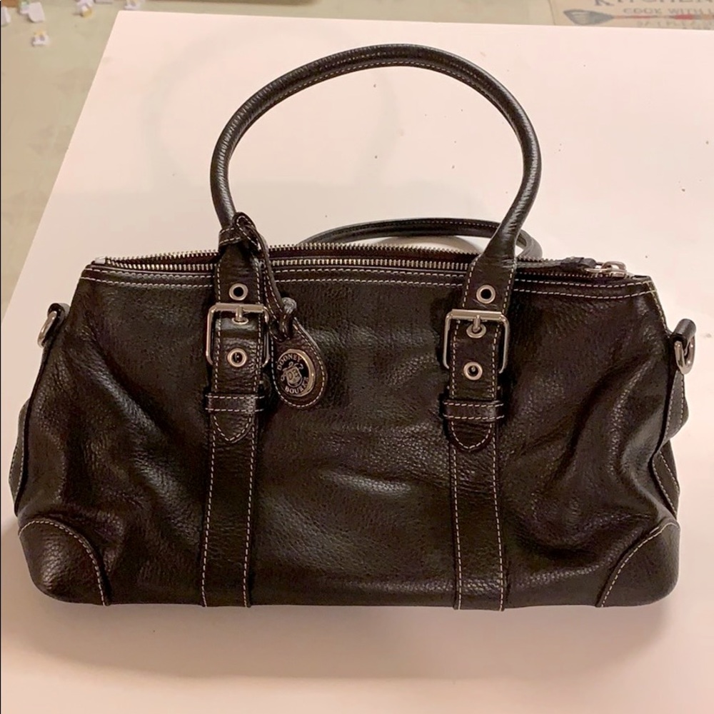 Dooney & Bourke Vintage Brown Domed Satchel